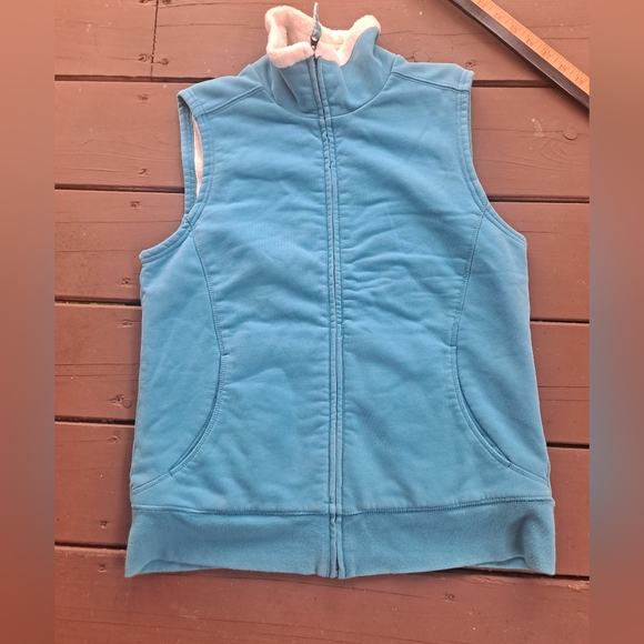 L.L. Bean Jackets & Blazers - L.L. Bean Sky Blue Women's Vest